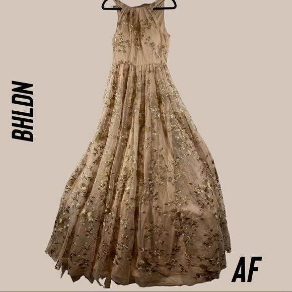 BHLDN ANTONIA DRESS NEW SIZE 10 ROSE GOLD - Picture 5 of 8